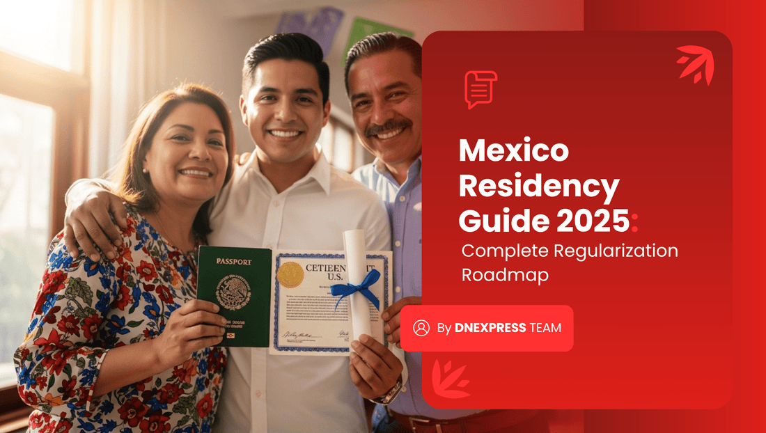 Mexico Residency Guide 2025: Complete Regularization Roadmap
