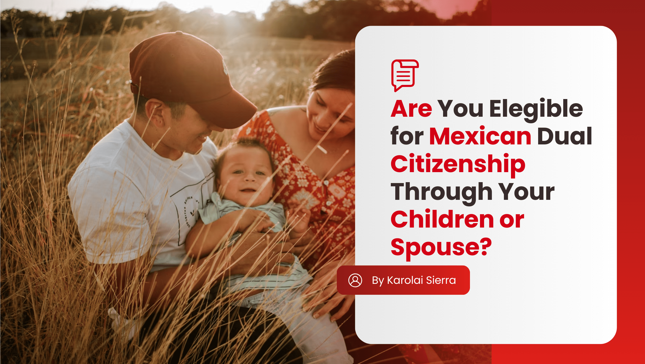 Mexican dual citizenship through spouse and children