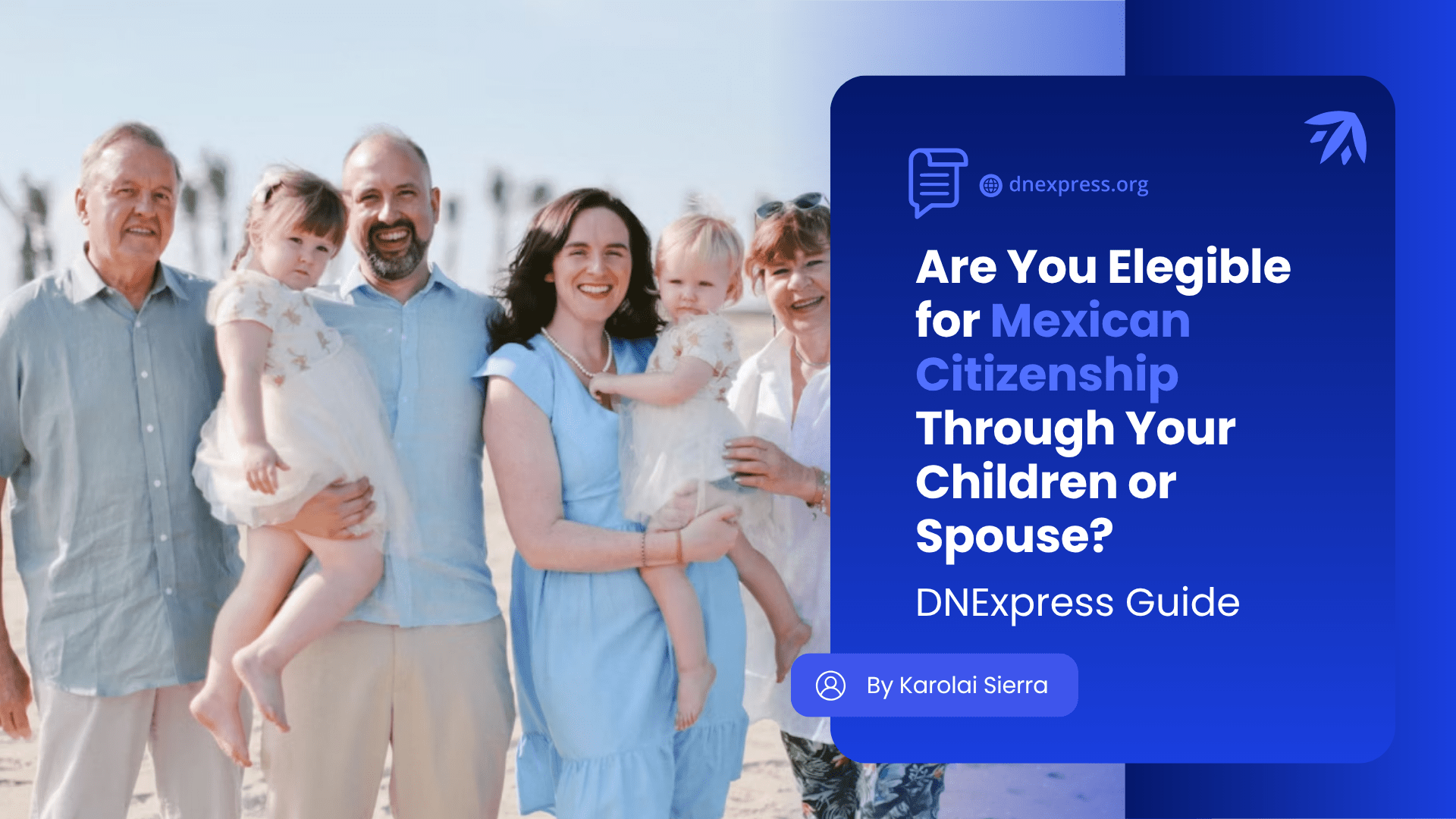 Mexican citizenship through children or spouse