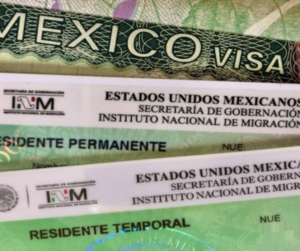 Temporary and permanent resident cards from Mexico