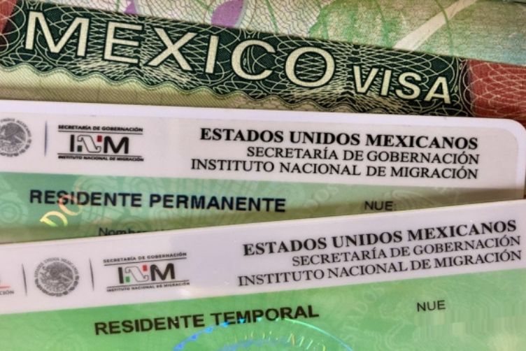Temporary and permanent resident cards from Mexico