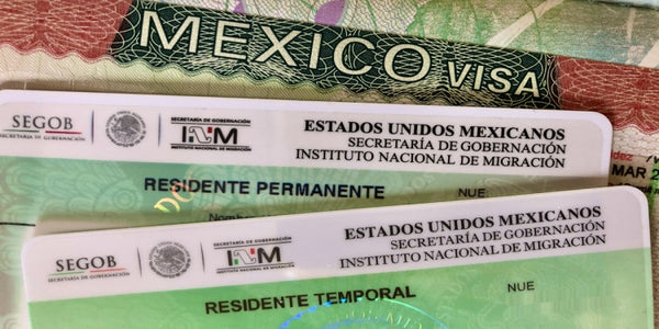 Tarjetas de residencia mexicana permanente y temporal emitidas por el INM